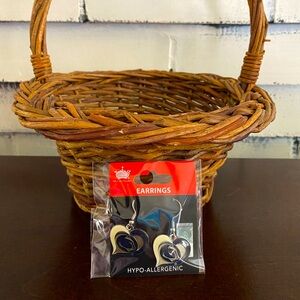 Hypoallergenic Penn State Metal Earrings